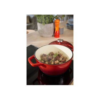 SILVERCREST® Premium-Gusseisentopf, Ø 21 cm - B-Ware