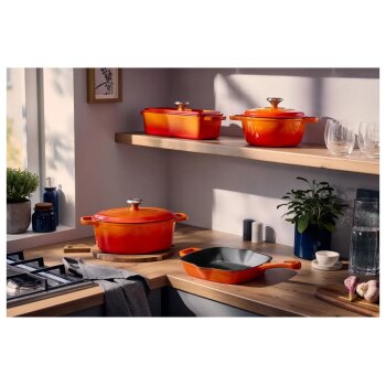 SILVERCREST® Premium-Gusseisentopf, Ø 21 cm - B-Ware