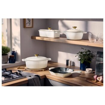 SILVERCREST® Premium-Gusseisentopf, Ø 21 cm - B-Ware
