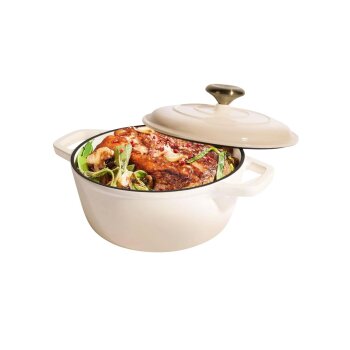 SILVERCREST® Premium-Gusseisentopf, Ø 21 cm - B-Ware