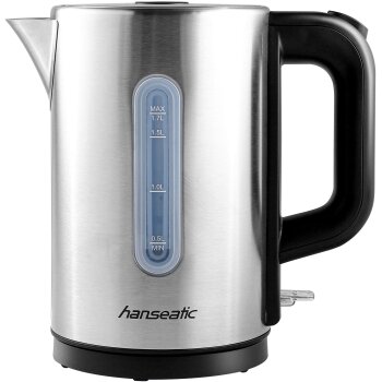 Hanseatic Wasserkocher HWK1752200SD, silber - B-Ware...