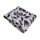 LIVARNO home Mikrofaser-Satin-Bettwäsche, 260 x 240 cm, 65 x 65 cm, Blumen/weiß - B-Ware sehr gut