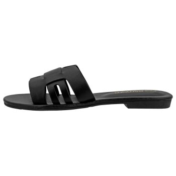 ESMARA® Damen Pantoletten (Schwarz, 40) - B-Ware neuwertig
