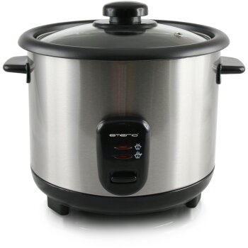 Emerio Reiskocher RCE.110118, silber/schwarz - B-Ware...