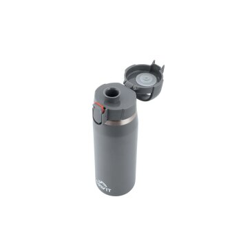CRIVIT Edelstahl-Trinkflasche, 1l (Grau) - B-Ware sehr gut