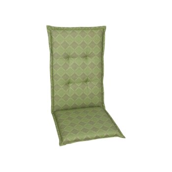 GO-DE Textil Hochlehner-Auflage »Raute«, 120...