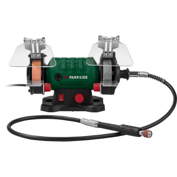 PARKSIDE® Doppelschleifer mit flexibler Welle »PDFW 120 B3«, mit 103-teiligem Zubehör-Set - B-Ware neuwertig