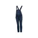 ESMARA® Damen Umstands-Latzhose, Skinny Fit, mit längenverstellbaren Trägern (Dunkelblau, 34) - B-Ware sehr gut