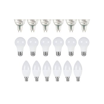 LIVARNO HOME LED-Lampen, 6 Stück - B-Ware