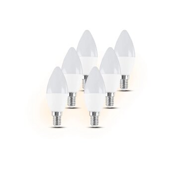 LIVARNO HOME LED-Lampen, 6 Stück - B-Ware