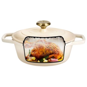 SILVERCREST® Premium-Gusseisenbräter, Ø 24 cm - B-Ware