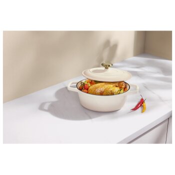 SILVERCREST® Premium-Gusseisenbräter, Ø 24 cm - B-Ware