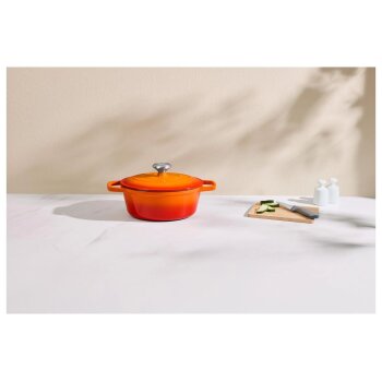 SILVERCREST® Premium-Gusseisenbräter, Ø 24 cm - B-Ware
