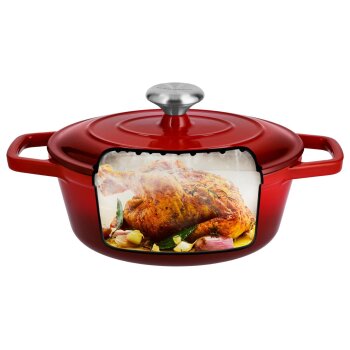 SILVERCREST® Premium-Gusseisenbräter, Ø 24 cm - B-Ware