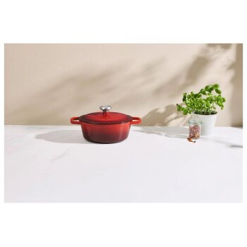 SILVERCREST® Premium-Gusseisenbräter, Ø 24 cm - B-Ware