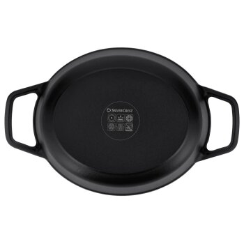 SILVERCREST® Premium-Gusseisenbräter, Ø 24 cm - B-Ware