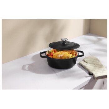 SILVERCREST® Premium-Gusseisenbräter, Ø 24 cm - B-Ware