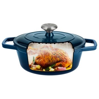 SILVERCREST® Premium-Gusseisenbräter, Ø 24 cm - B-Ware