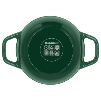 SILVERCREST® Premium-Gusseisentopf, Ø 16 cm - B-Ware