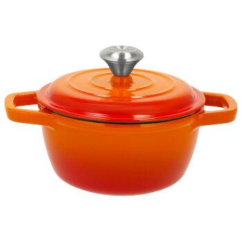 SILVERCREST® Premium-Gusseisentopf, Ø 16 cm - B-Ware