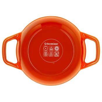 SILVERCREST® Premium-Gusseisentopf, Ø 16 cm - B-Ware