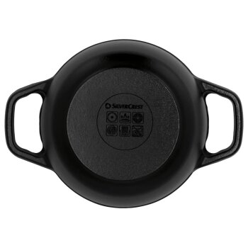 SILVERCREST® Premium-Gusseisentopf, Ø 16 cm - B-Ware