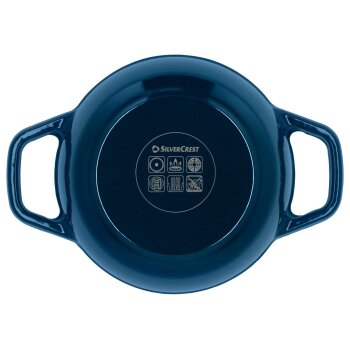 SILVERCREST® Premium-Gusseisentopf, Ø 16 cm - B-Ware