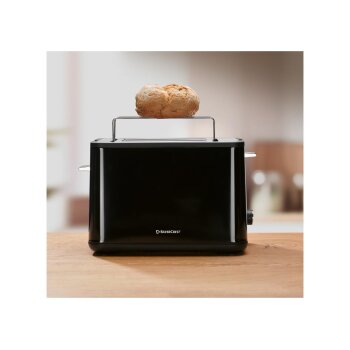 SILVERCREST® Doppelschlitz-Toaster STC 850 E5, schwarz - B-Ware Transportschaden Kosmetisch