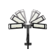 PARKSIDE PERFORMANCE® Arbeitsstrahler LED 2x50W mit Stativ - B-Ware neuwertig