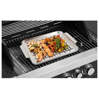 GRILLMEISTER Grillzubehör, große Grillschale - B-Ware sehr gut
