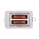 SILVERCREST® Toaster STC 850 E5, hellrosa - B-Ware neuwertig