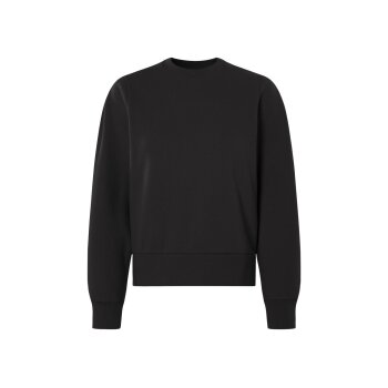 esmara® Damen Sweatpullover, mit Baumwolle (Schwarz, XS(32/34)) - B-Ware neuwertig