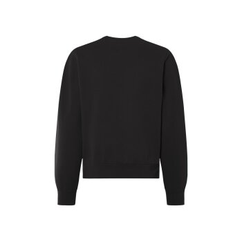 esmara® Damen Sweatpullover, mit Baumwolle (Schwarz, XS(32/34)) - B-Ware neuwertig