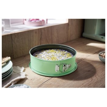 SILVERCREST® Springform / Königskuchenform / Gugelhupfform (Springform, Mint) - B-Ware Transportschaden Kosmetisch