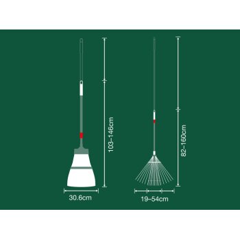PARKSIDE® Außenbesen / Laubrechen (Laubrechen) - B-Ware neuwertig