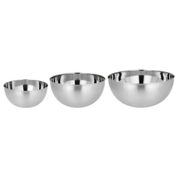 SILVERCREST® Premium-Edelstahl-Schüssel-Set, 3 Stk. - B-Ware sehr gut