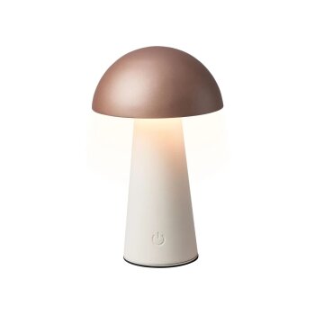LIVARNO® Akku LED-Tischleuchte, braun - B-Ware neuwertig