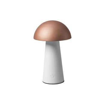 LIVARNO® Akku LED-Tischleuchte, braun - B-Ware neuwertig