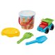 LUPILU® Sandspielzeug mit Eimer / Lastwagen / Gießkanne / Eiscreme (Sandspielzeug Set LKW) - B-Ware sehr gut