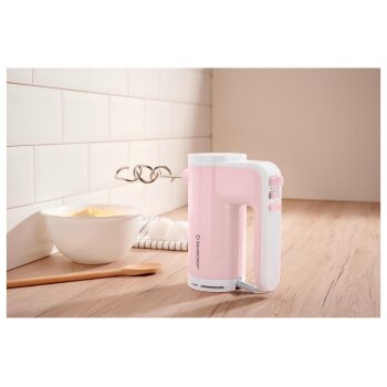SILVERCREST® Handmixer SHM 400 G1, 400 W, rosa - B-Ware sehr gut