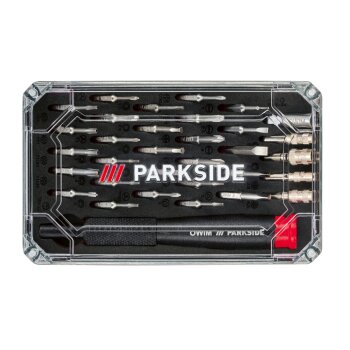 PARKSIDE® Präzisionsschraubendreher-Set, 33-teilig / Feinmechanikerzangen-Set, 5-teilig (Präzisions-Schraubendreher-Set) - B-Ware neuwertig