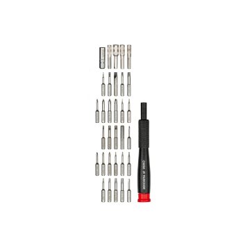 PARKSIDE® Präzisionsschraubendreher-Set, 33-teilig / Feinmechanikerzangen-Set, 5-teilig (Präzisions-Schraubendreher-Set) - B-Ware neuwertig