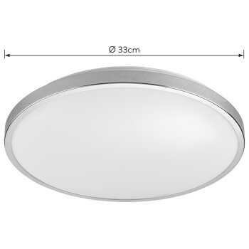LIVARNO® LED-Badleuchte, Ø 33 cm - B-Ware