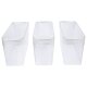 SILVERCREST® Kühlschrank-Organizer mit Deckel, 3er Set, 3,4 L - B-Ware