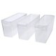 SILVERCREST® Kühlschrank-Organizer mit Deckel, 3er Set, 3,4 L - B-Ware