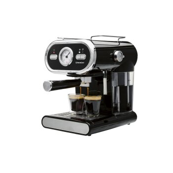 SILVERCREST® Espressomaschine SEM 1100 E1, schwarz -...