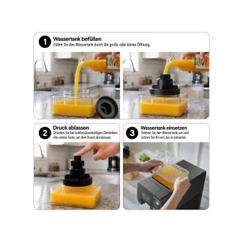 SILVERCREST® Eismaschine 3 in 1 SEMK 210 A1 - B-Ware gut