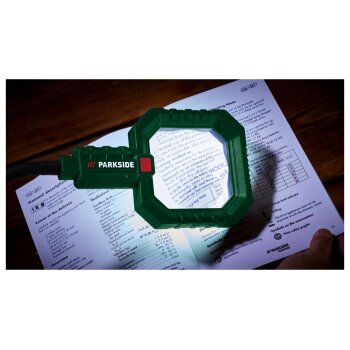PARKSIDE® 20 V Akku-LED-Schwanenhals-Lupe »PLSLA 20-Li A1«, -Spotlicht »PLSSA 20-Li A1« - ohne Akku – ohne Ladegerät (Schwanenhalslupe) - B-Ware sehr gut