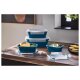 SILVERCREST® Frischhaltedosen-Sets mit Klickverschluss Silikon (Rechteck 4tlg.) - B-Ware neuwertig