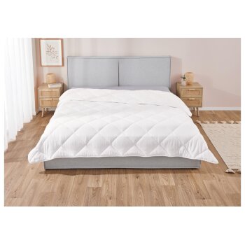 LIVARNO HOME Soft-Touch-Bettdecke, kochfest, 200 x 220 cm - B-Ware Beschädigt
